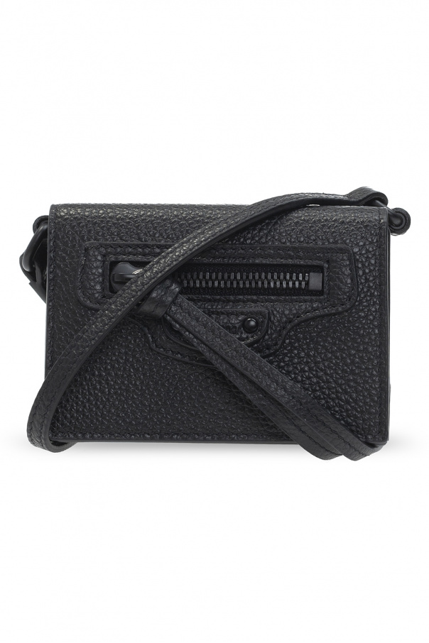 Balenciaga Card holder with strap